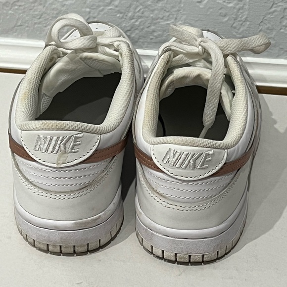 Nike Dunk Low White Pink Kids - Picture 2 of 7